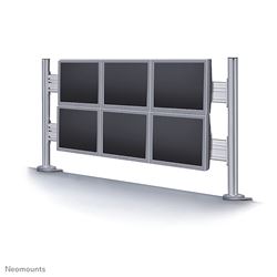 La barre d'outils de montage pour bureau Neomounts by Newstar , modèle FPMA- DTB200 est une grande barre d'outils de 130 cm pour 6 écrans plats maximumjusqu'à 24" (61 cm).